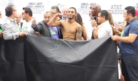 naked boxers|Watch as boxer Andrew Cancio gets NAKED for weigh